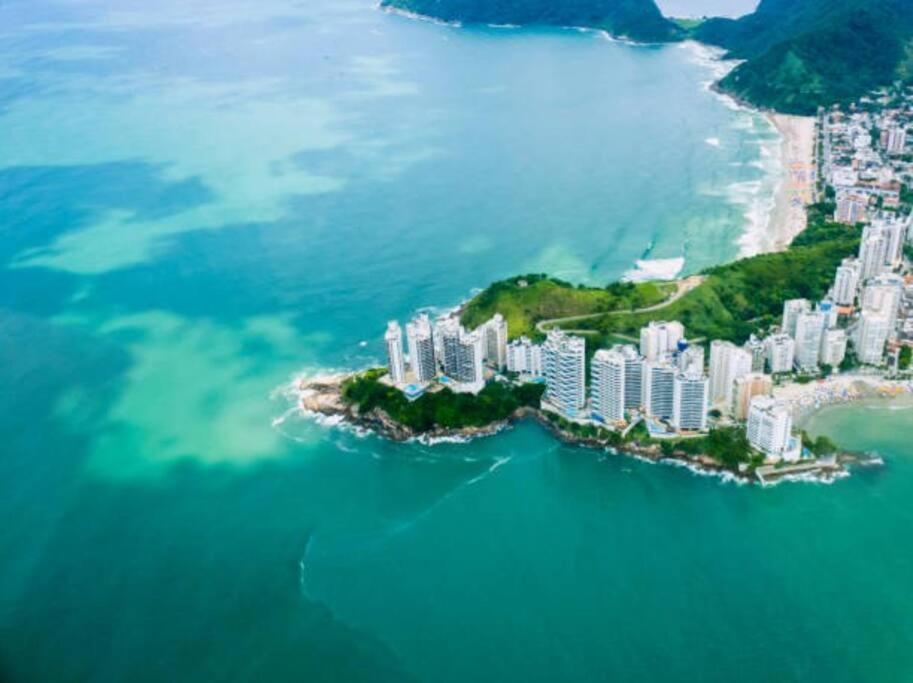 Comfort Guaruja Enseada Apartment 26 Wifi, Garagem E Ar Condicionado Eksteriør bilde