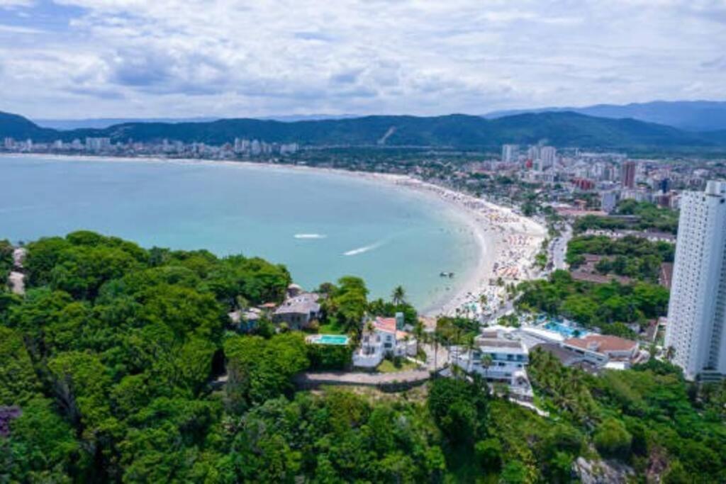 Comfort Guaruja Enseada Apartment 26 Wifi, Garagem E Ar Condicionado Eksteriør bilde